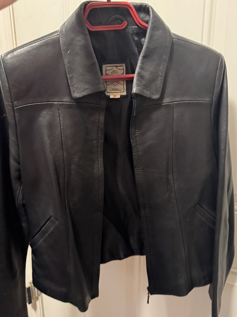 Classic Black Leather Jacket